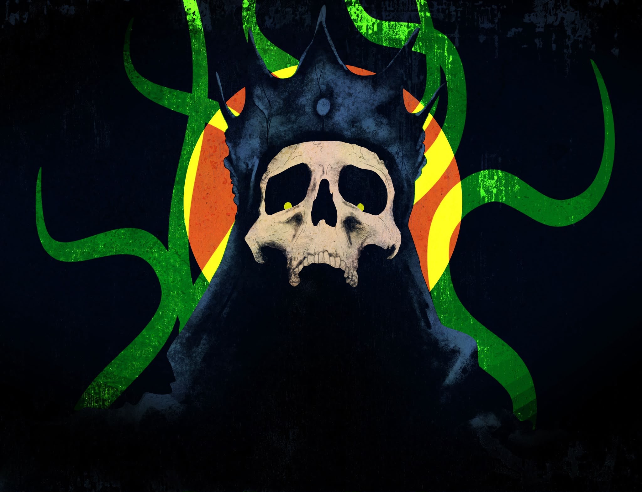 Abyss character artwork for Deathmancer.