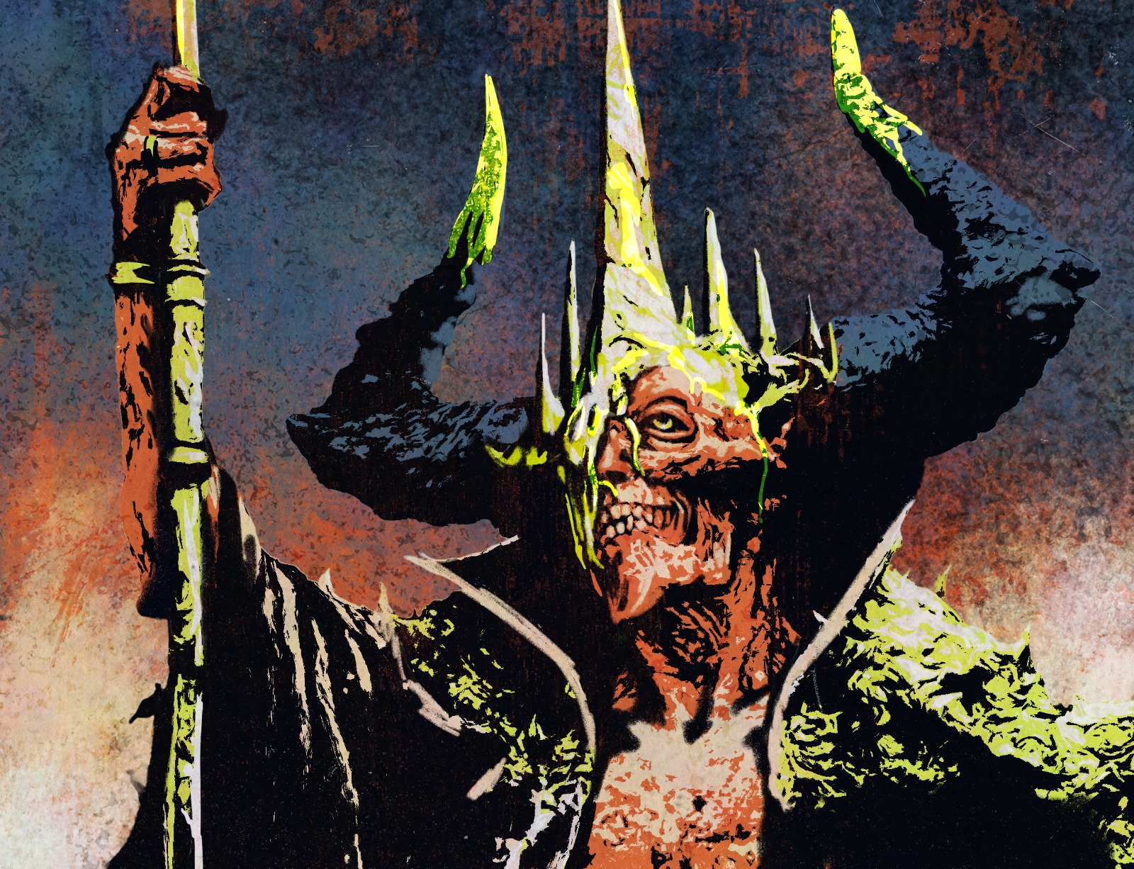 Belial character artwork for Deathmancer.
