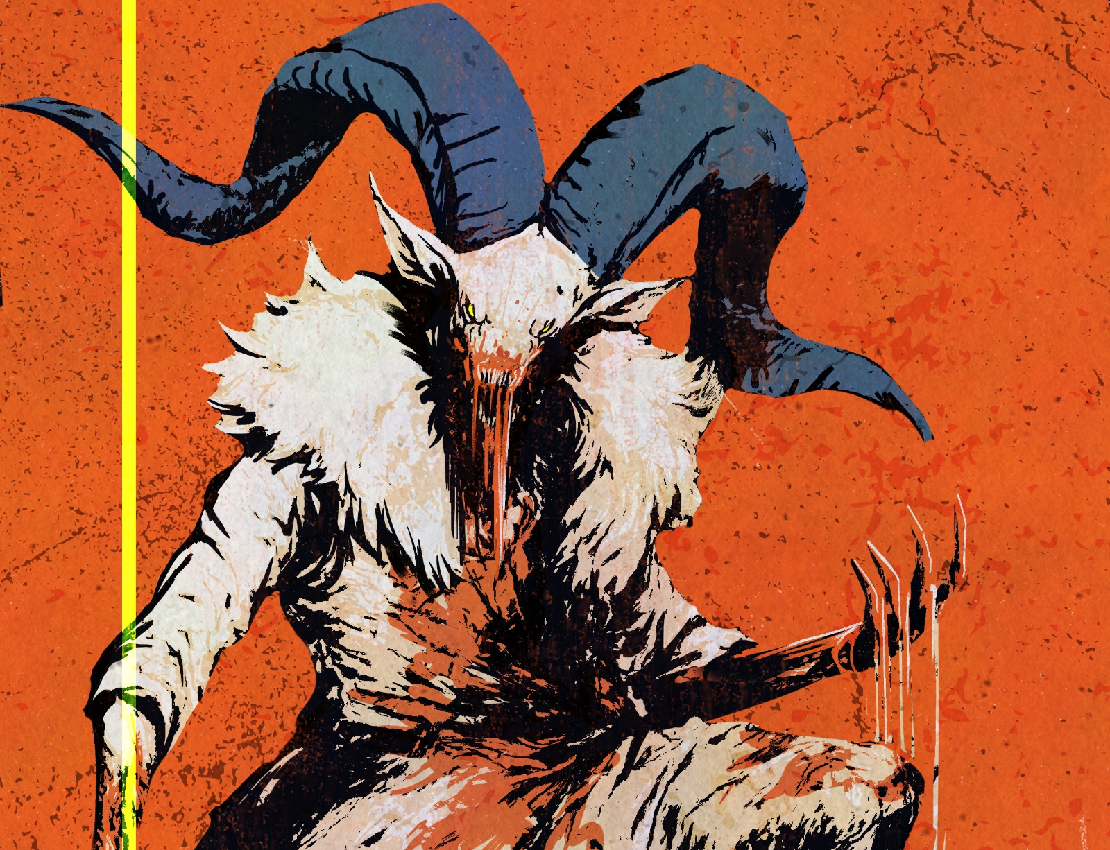 Daemon character artwork for Deathmancer.