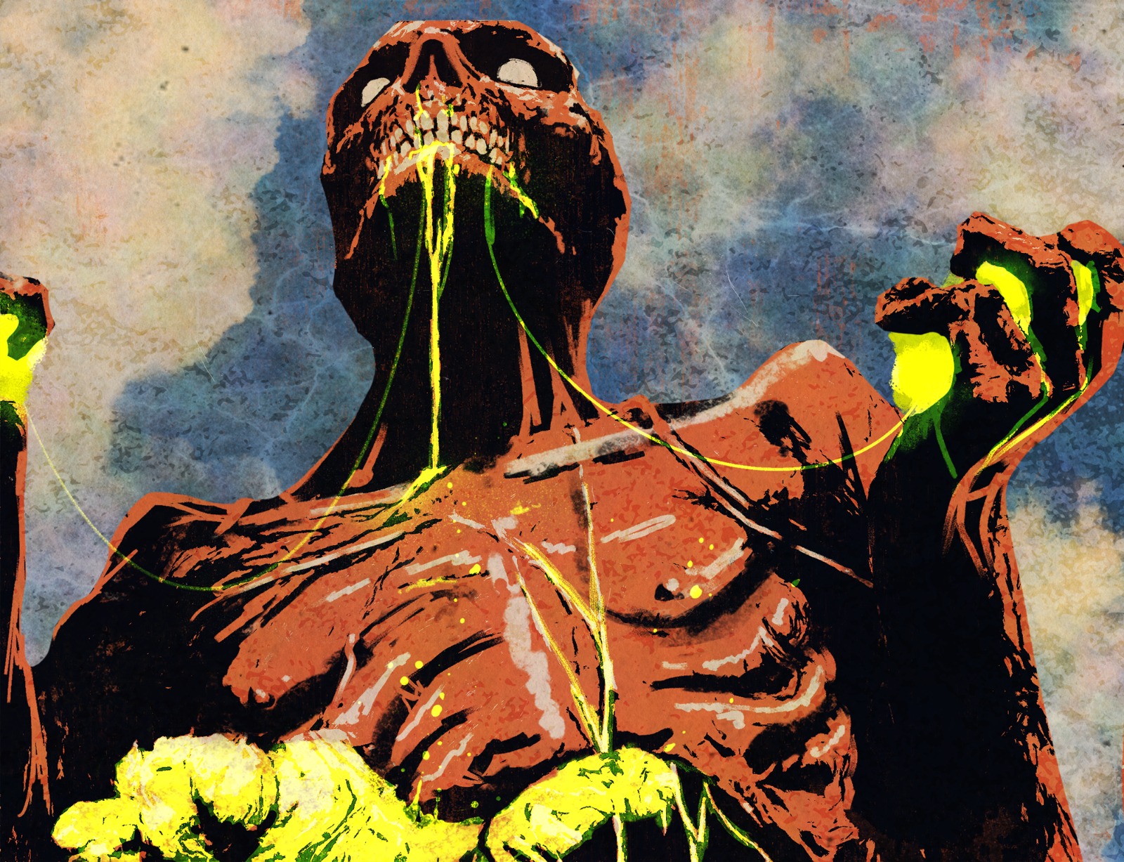 Hunger character artwork for Deathmancer.