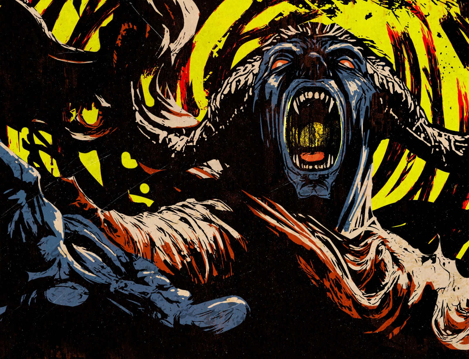 Wailer character artwork for Deathmancer.