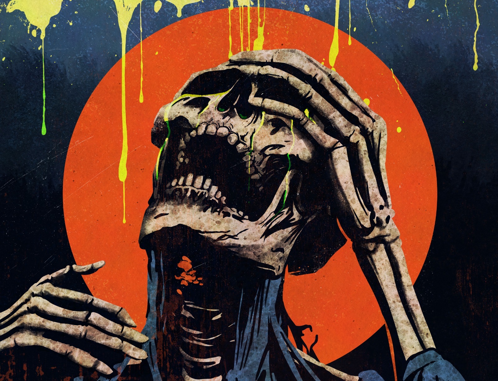 Woe character artwork for Deathmancer.