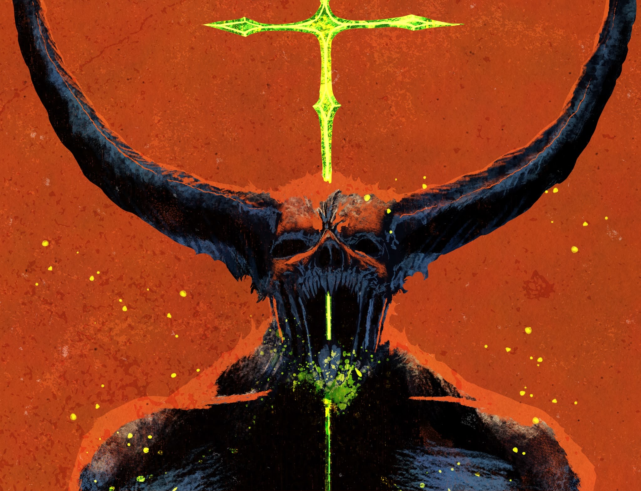 Wrath character artwork for Deathmancer.